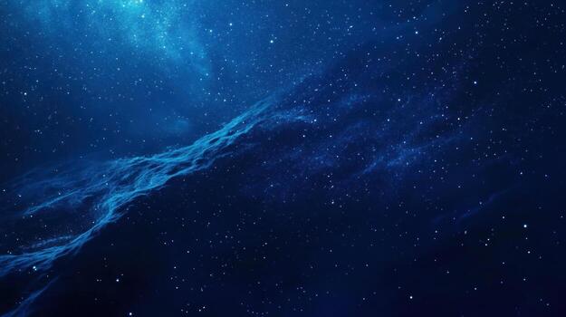 Deep space nebula with swirling, textured clouds photo