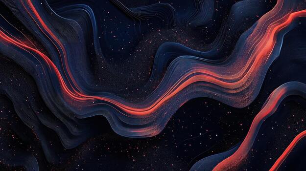 resumen arremolinándose patrones de oscuro y vibrante colores foto