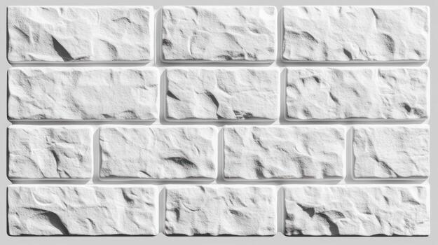 blanco texturizado ladrillo modelo foto