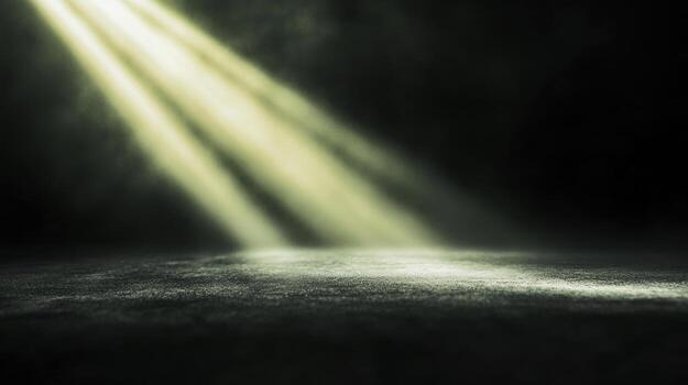 Stage spotlight on a textured surface photo