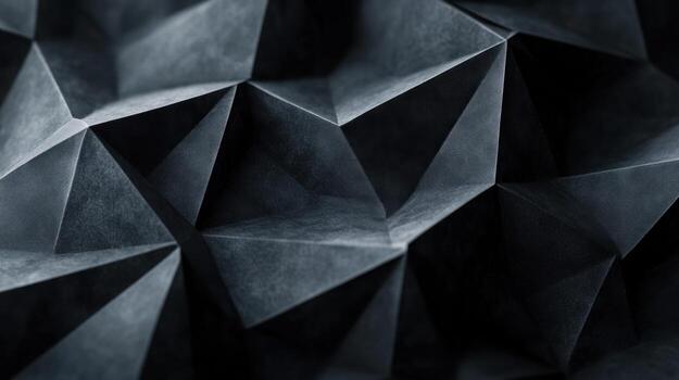 Abstract dark geometric pattern photo