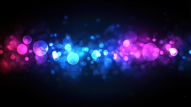 Abstract bokeh background with vibrant colors photo