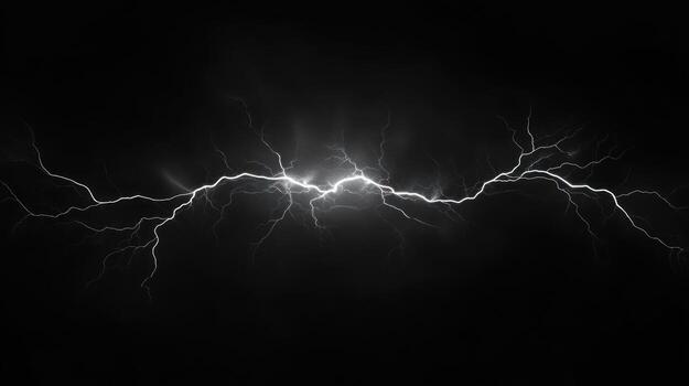Abstract lightning bolt graphic photo