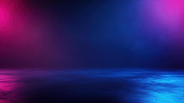 Neon studio background with vibrant colors photo