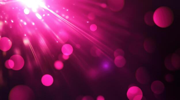 Pink radiant abstract background photo