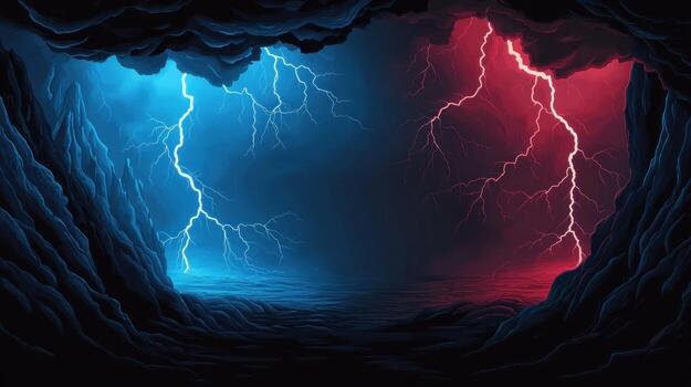 Cave of Dual Lightning Storms photo