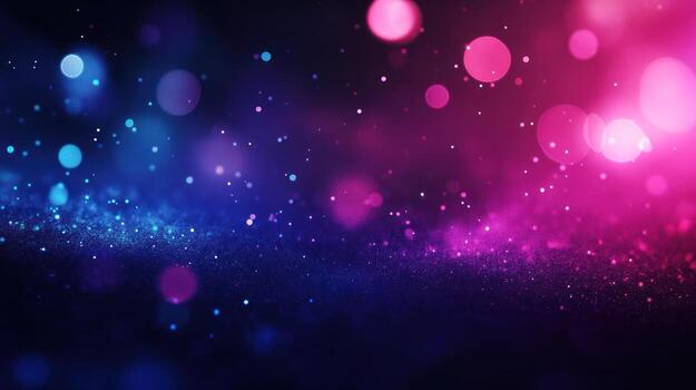 Abstract backdrop with vibrant bokeh photo