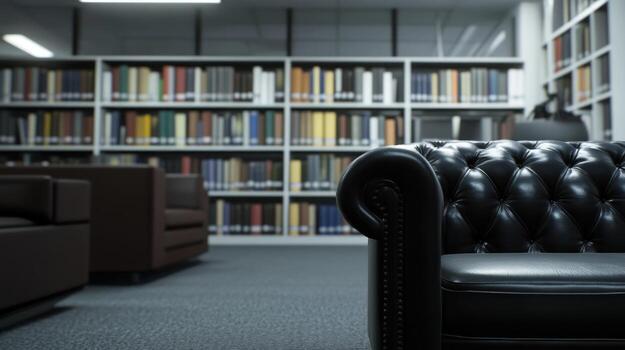 Library lounge area photo