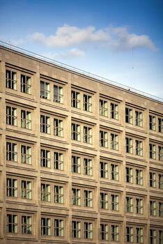 Detailed View of a Historic Building in Alexanderplatz, Berlin, Daytime photo