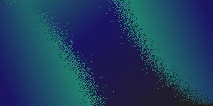 resumen diagonal degradado con dispersado verde geométrico formas vector