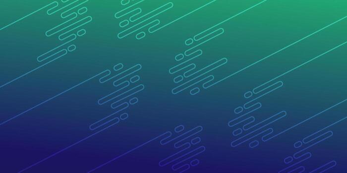 Abstract Blue and Green Gradient Background with Geometric Shapes. vector