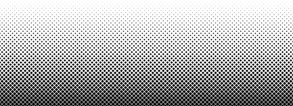cheque trama de semitonos textura antecedentes. diamante punto descolorido gradación fondo de pantalla. negro y blanco cuadrado píxeles resumen defectuoso 8 poco juego fondo. cómic mapa de bits vacilar pantalla tono cubrir vector