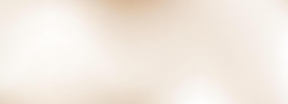 Light beige smooth gradient background. Soft cream liquid satin wallpaper. Subtle nude silk texture for banner, flyer, presentation. Delicate plain surface. Abstract blurred backdrop cover vector