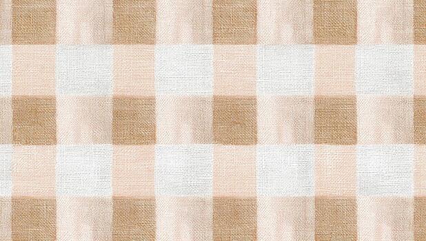 Beige and blush pink gingham pattern photo
