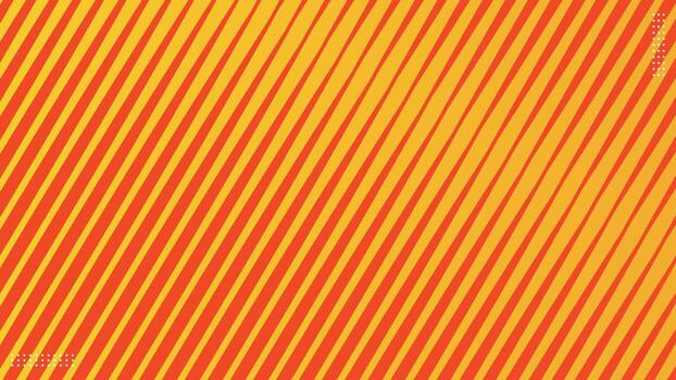 Abstract Background Banner with Diagonal Orange and Yellow Lines Pattern. illustration vector