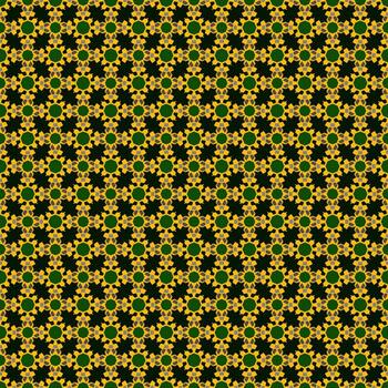 geométrico resumen modelo con un combinación de negro, oro y verde para el antecedentes o cubrir y tela vector