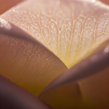 Illuminated Petal Symphony Unveiling the Delicate, Intricate Micro Patterns and Timeless Allure of Nature's Enigmatic Flower Canvas in Soft Ethereal Light photo