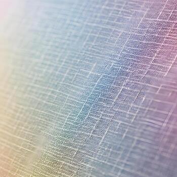 Intricate Macro Weave A Captivating Dance of Moir Textures and Delicate Patterns Blending with Minimalistic Pastel Hues Under Gentle Daylight Illumination photo