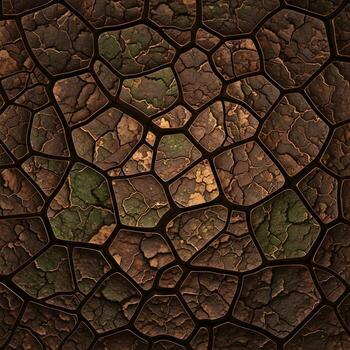 Macro Perception Intricate Jagged Matrix of Natural Textures Melding Precise Geometric Lines with Soft Gradients and Bold, Exquisitely Contrasting Highlights photo