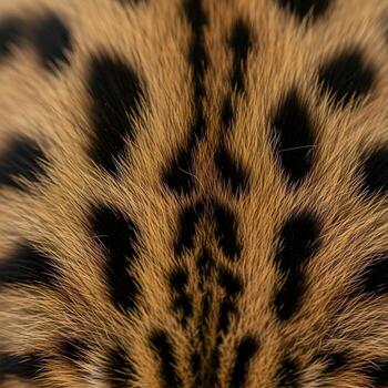 capturar el intrincado, rico, y detallado gato de la jungla piel con vívido colores y suave difundido ligero en un asombroso macro disparo. foto