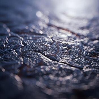 Macro Exploration of Hidden Surfaces Intricate Organic Textures and Ethereal Light Reveal a Surreal Ulterior World of Enigmatic Micro Patterns photo