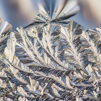 A Delicate Macro Showcase of Crystalline Nano-Textures Intricate Patterns Illuminated by Soft Light, Revealing Refined, Subtle Hues of Micro Artistry photo