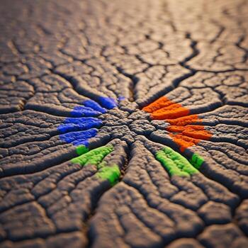 Vivid Macro Exploration Unraveling Quirky Textures and Unexpected Patterns Illuminated by Ambient Light and Vivid Color Pop in Stunning Detail photo