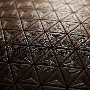 Delicate Organic Tessellations A Macro Capture Reveals Intricate, Repeating Geometric Textures Illuminated by Soft Diffused Light and Subtle Reflective Surfaces. photo