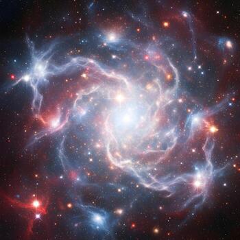 intrincado macro capturar de luminoso celestial polvo un sereno exploración de exclusivo cósmico texturas y difundido interestelar ligero foto