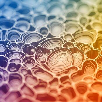 Ethereal Macro Odyssey Seamless Transitions Through Time, Emotion and Intricate Gradients of Lifes Fluid, Mesmeric Patterns Unfolding Across Everlasting Dimensions photo