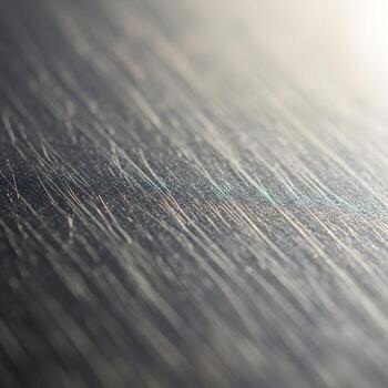 Macro Illumination Capturing the Luminous, Reflective Splendor of Intricate Iridium Surface Metallic Textures and Subtle Patterns Under Soft, Natural Light Reflections photo