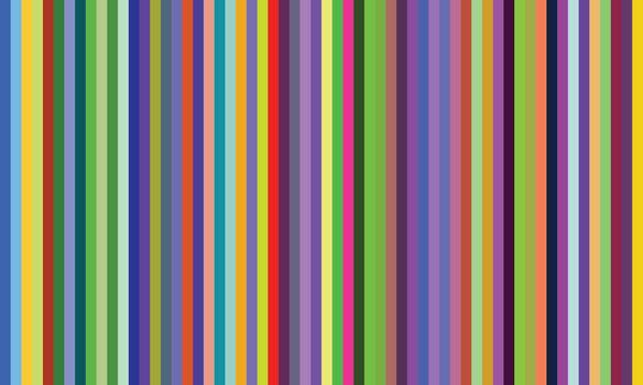 Colorful vertical stripes create a vibrant and eyecatching abstract background vector