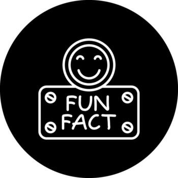 Fun Fact Futuristic Web Design Layout vector