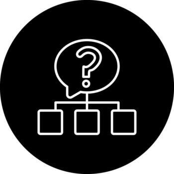 pregunta compacto digital Arte característica vector