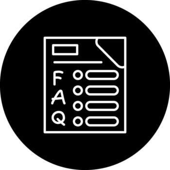 Preguntas más frecuentes documento profesional visual gráfico activo vector
