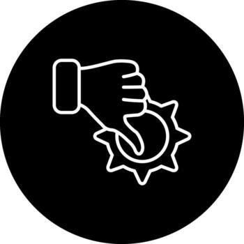 disgusto avanzado marca diseño diseño vector