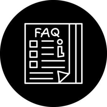 Preguntas más frecuentes documentos innovador web gráfico diseño vector