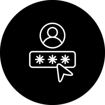 Log In Professional UI Design Asset vector