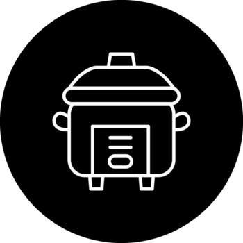 arroz Horno funcional usuario interfaz símbolo vector