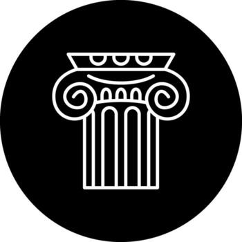 columna funcional web gráfico objeto vector