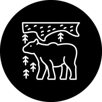 polar oso funcional usuario interfaz símbolo vector