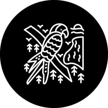 Swift Parrot Advanced Creative Graphic Form vector