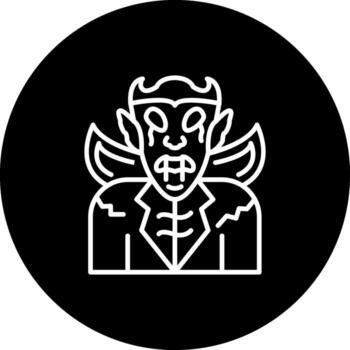 Dracula Fangs Minimal Product Graphic Shape vector