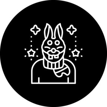 Conejo avanzado marca diseño diseño vector