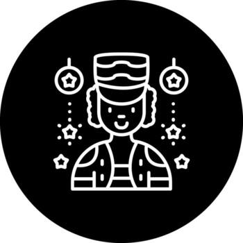 Nutcracker Costume Functional Digital Art Element vector