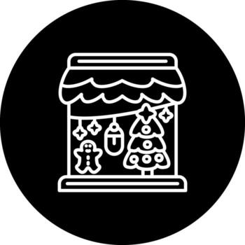 Navidad compras Tienda adaptado web interfaz diseño vector