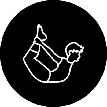 Bow Pose Custom Creative Element vector