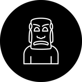 Moai Modern Web Interface Asset vector