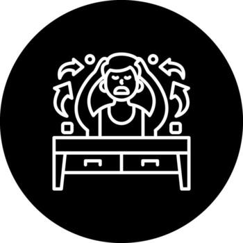 Adhd Sophisticated UI Design Object vector