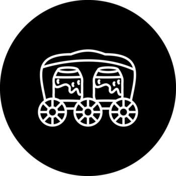 carro funcional digital Arte elemento vector